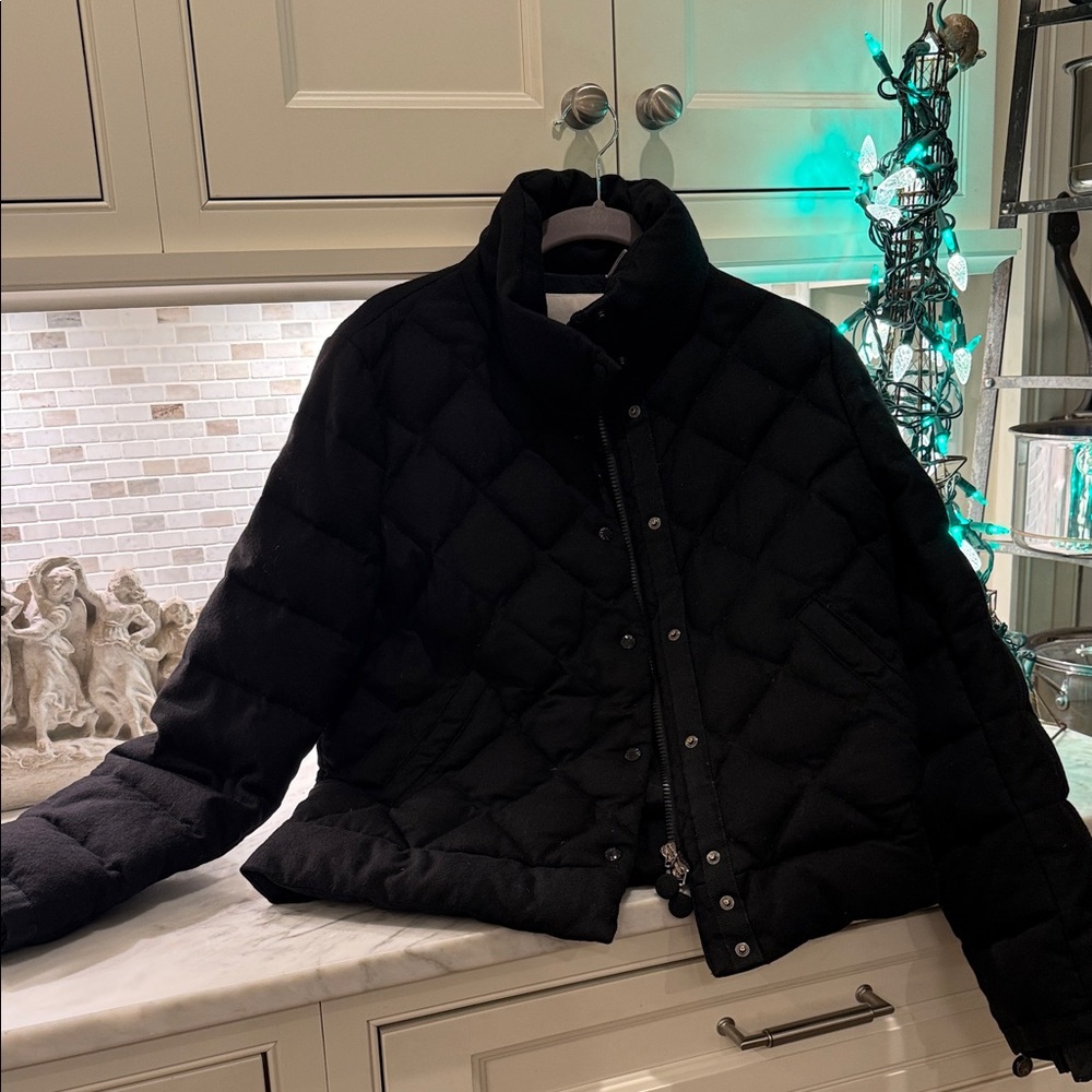 Moncler Black Quilted Puffer Jacket